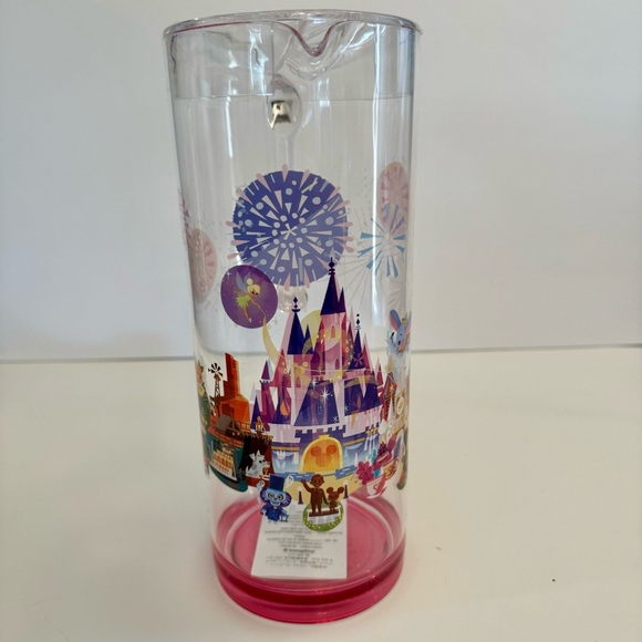 NWT. Disney Pitcher - Disney Parks By Joey Chou colorful plastic pitcher - Picture 3 of 8